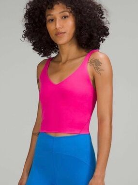 Lululemon Align Tank Top Sonic Pink Size 6
